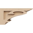 thumbnail image 3 of 5"W x 10"D x 5"H Wide Mayflower Rough Cedar Woodgrain TimberThane Corbel, Primed Tan, 3 of 6