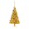 thumbnail image 5 of vidaXL Artificial Christmas Tree with LEDs&Ball Set PET Multi Colors/Sizes, 5 of 84