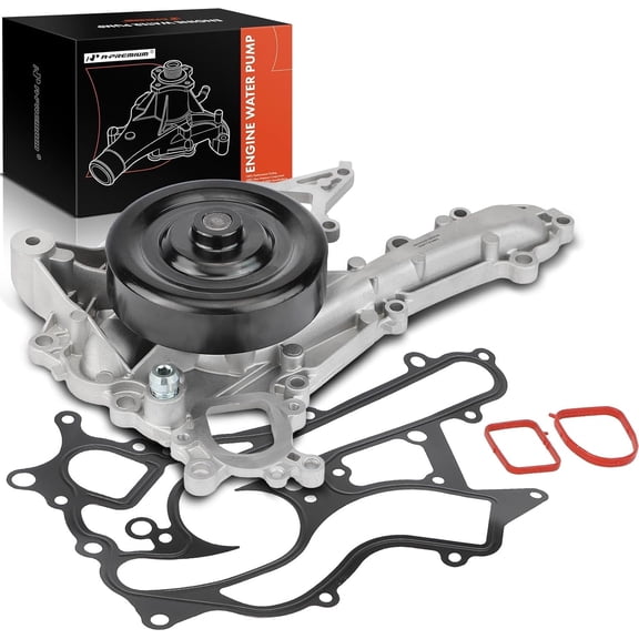 A-Premium Engine Water Pump with Gasket Compatible with Mercedes-Benz C300 2013 C350 2012-2013/2015 E350 2012-2016 E400 R350 SLK350 GLE350 GLK350 ML350