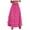 Red, variant on Ladies Fashion Cake Skirt - Mesh A-Line Mid-Calf Length, Elastic Waist, Polyester - Casual/Party Sweet Style Skirt
