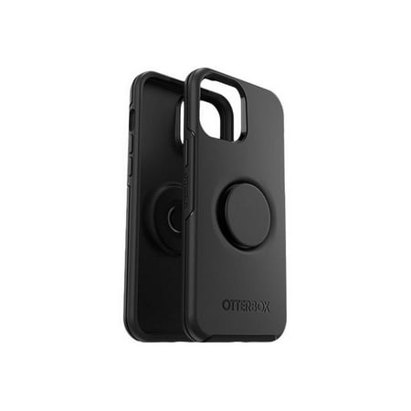 OtterBox - Otter + Pop Series for Apple® iPhone® 12 Pro Max - Black