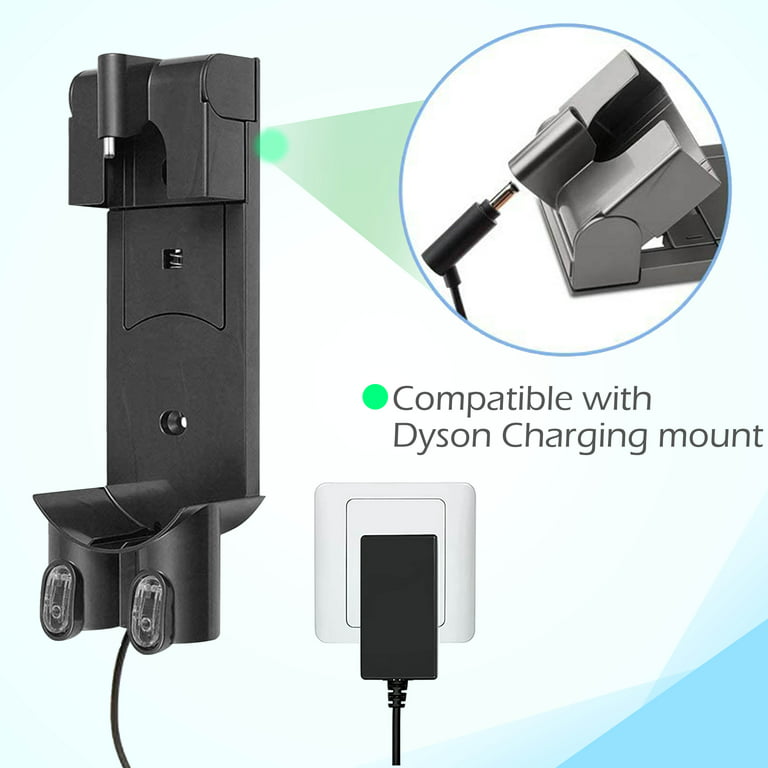 Wall Charger 26.1v 0.78A Adapter for Dyson Cordless Vacuum Cleaner V8, V7, V6, SV03 SV04 SV05 SV06, DC58, DC59, DC61, Dc62 (2Packs), Size: 5.5, Black