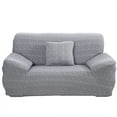 thumbnail image 3 of Topchancess High Stretch Sofa Slipcover, Polyester and Spandex 1/2/3/4 Seater Cushion Couch Cover Coat Slipcover, Furniture Protector Cover for Chair, Loveseat and Sofa, 3 of 4