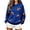 2Blue4, variant on WERYOUNG Womens Game Day Sweatshirt Long Sleeve Crew Neck Football Graphic Pullover Fall Winter Daily Wear Relaxed Fit Sweatshirt For Women,Size L