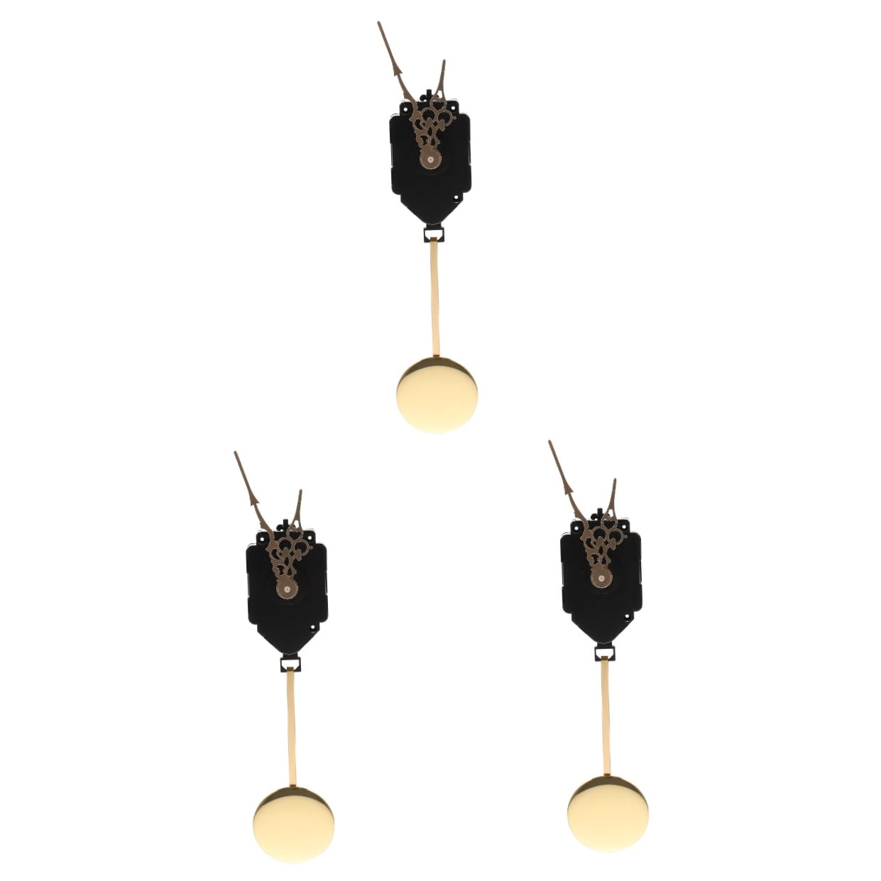 3 Sets Digital Wall Clock Pendulum Movement Sweep Accessories