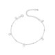 thumbnail image 1 of Brazalete de plata ajustable Sonducket con colgante de corazón para mujer, 1 of 6