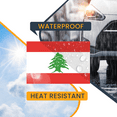 thumbnail image 6 of Magnet Me Up Lebanon Lebanese Flag Vinyl Automotive Magnet Decal, 4x6 Inches, 6 of 7