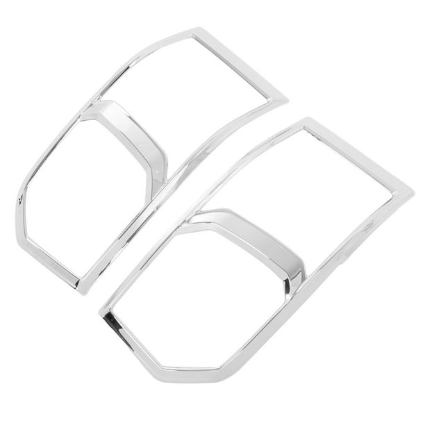 Headlight Cover Trim, 2 Pieces Temperature Resistance Front Headlamp