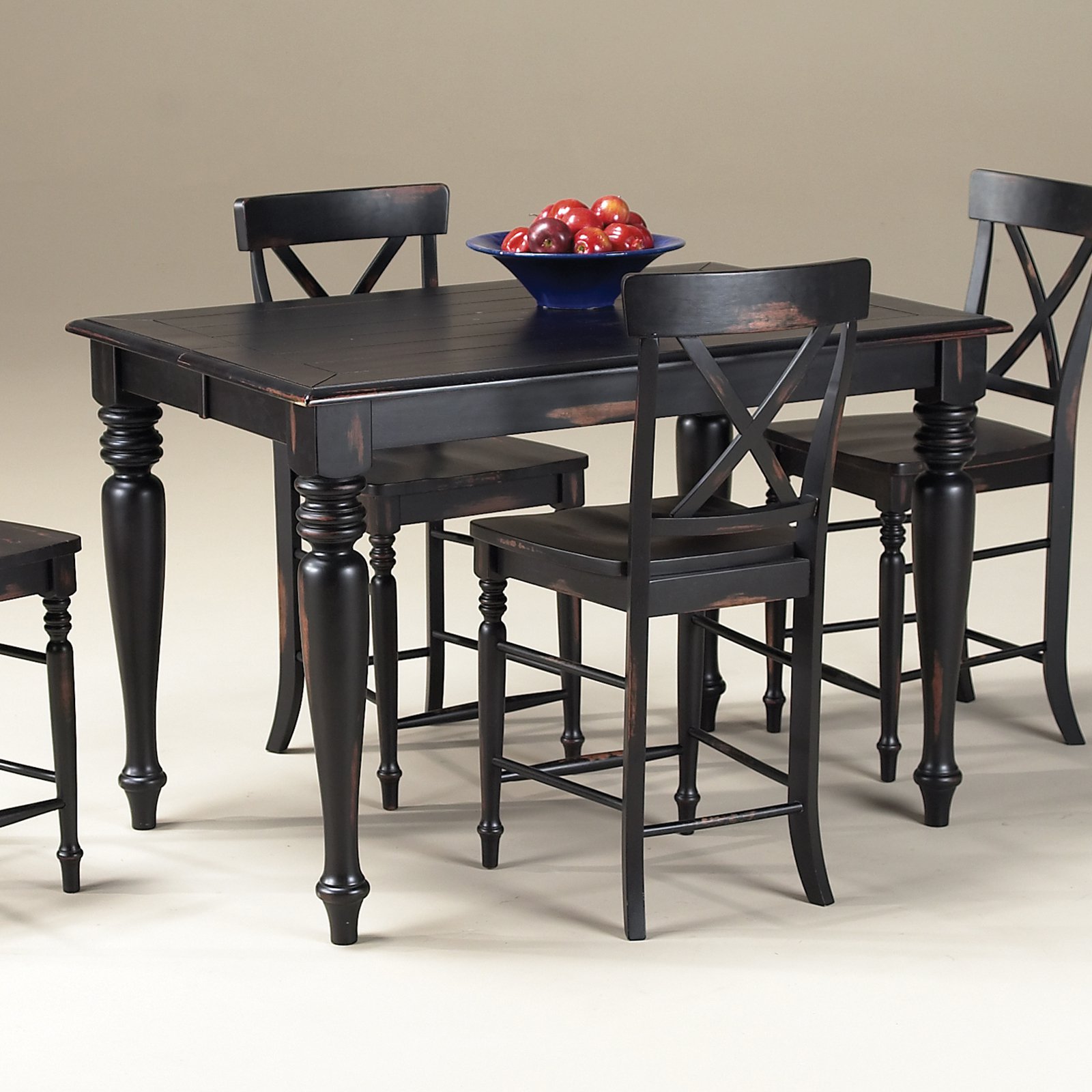 Imagio Home Roanoke Gathering Table, Rubbed Black