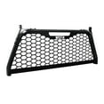 thumbnail image 1 of Westin Automotive Headache Rack 57-81055 HLR Truck Rack; Punch Style; Powder Coated; Black; Aluminum; Compatible With Tool Boxes; With Channels To Bolt Various Accessories; Mounts In Tie Down Location, 1 of 9