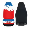 thumbnail image 6 of XYZCANDO Serbian Flag Splatter Car Seat Covers Breathable Cloth Waterproof Car Front Seat Covers Automobile Seats Interior, Soft Auto Interior Decor Sedan Truck, 6 of 10