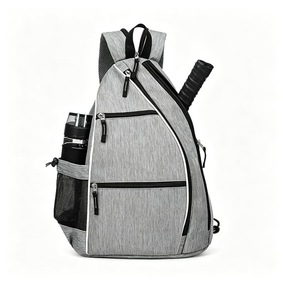 GASTROPOD Pickle Ball Bag,Reversible Crossbody Bag/Backpack for Women Men for Outdoor Sports Multi-Pocket for Tennis Badminton Equipment Storage Travel Accessory
