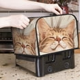 thumbnail image 7 of Haiem Sleeping Cat In Blanket Print Toaster Covers 4 Slice Wide Slot,Bread Dust Cover & Fingerprint Protection,Bread Machine Cover,Appliance Covers, 7 of 7