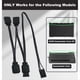 thumbnail image 4 of Cable de Extensión Divisor ARGB de 1 A 4 para Conectar A ARGB de 5 V y 3 para Commander Core y ICUE Commander CORE XT, 4 of 7