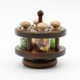 thumbnail image 3 of Estante de Jarro de Condimento de Cocina en Miniaturas Sunnimix 1/12 con tarros, 3 of 7
