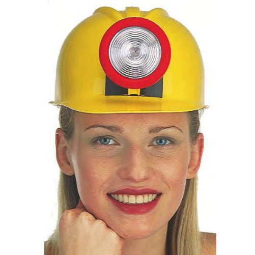 Miner Hard Hat With Light Up Lamp Mining Costume Helmet Adult Youth Construction Walmart Canada