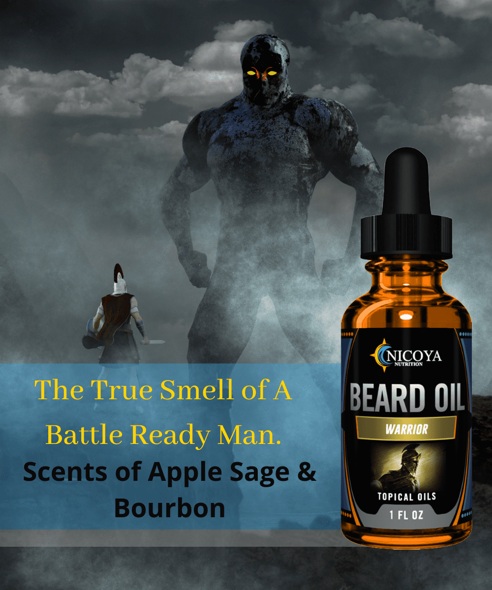Fast Growing Beard Mustache Facial Hair oil for Men Warrior