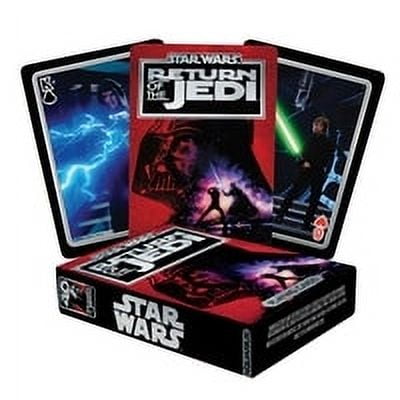 Star Wars Return of the Jedi (ROTJ Palpatine Leia Ewok Vader Luke) Playing Cards