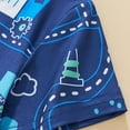 thumbnail image 6 of Gyexs Kids Shirts for Boys 3T-4T Boy Shirts Short Sleeves Summer Graphic Tee Soft and Breathable Tees Shirt (Toddlers, Sky Blue, 3-4 Years), 6 of 6