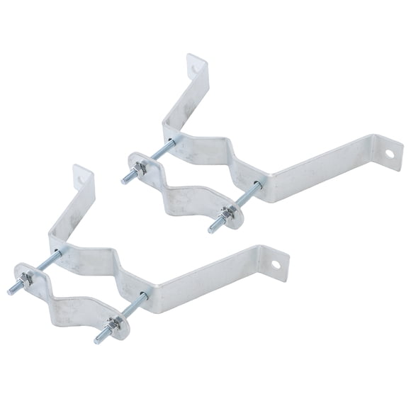 Soportes De Mástil De Antena De TV, Abrazadera De Mástil De Antena De Montaje En Pared De Alta Dureza Multiusos De Acero Galvanizado Para Mástiles De Bandera