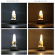 thumbnail image 2 of Lámpara LED COB G4 1505 Bombilla LED G9 de zafiro CA/CC 12 V-24 V regulable sin luz estroboscópica Construcción duradera Voltaje de entrada versátil, 2 of 4