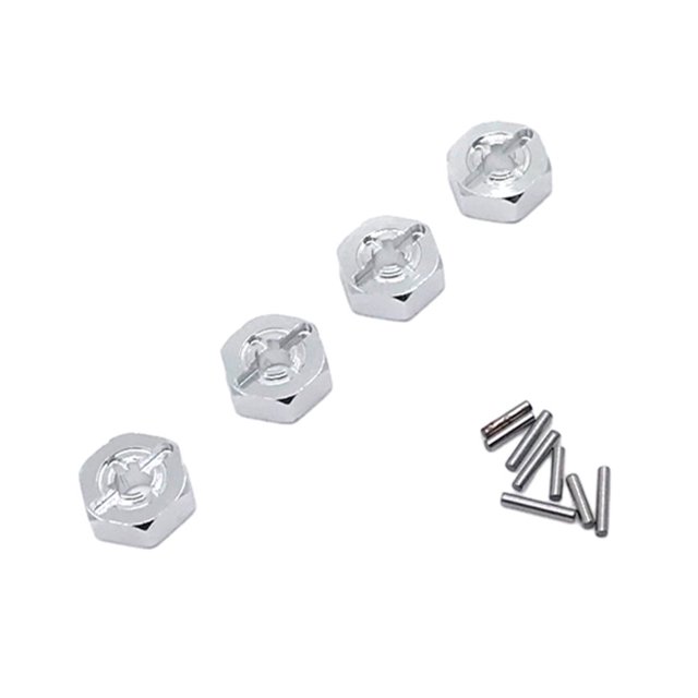 Juego de pines Bewildely Montaje Hexagonal Aluminio 1/18 Wltoys A949