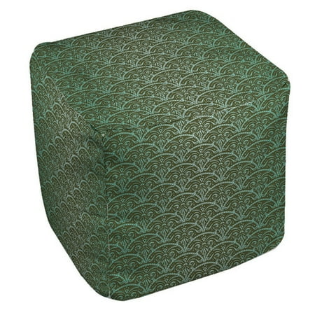 Manual Woodworkers & Weavers Dream Big Arches Ottoman