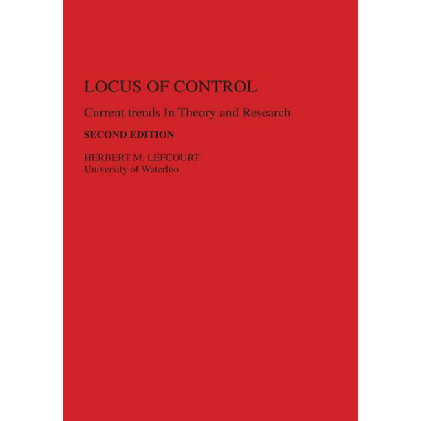 Locus of Control Current Trends in Theory & Research (Edition 2) (Paperback)
