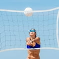 thumbnail image 4 of OULII Standard Volleyball Net Black Polyethylene Portable Outdoor Net for Beach and Use, 4 of 6