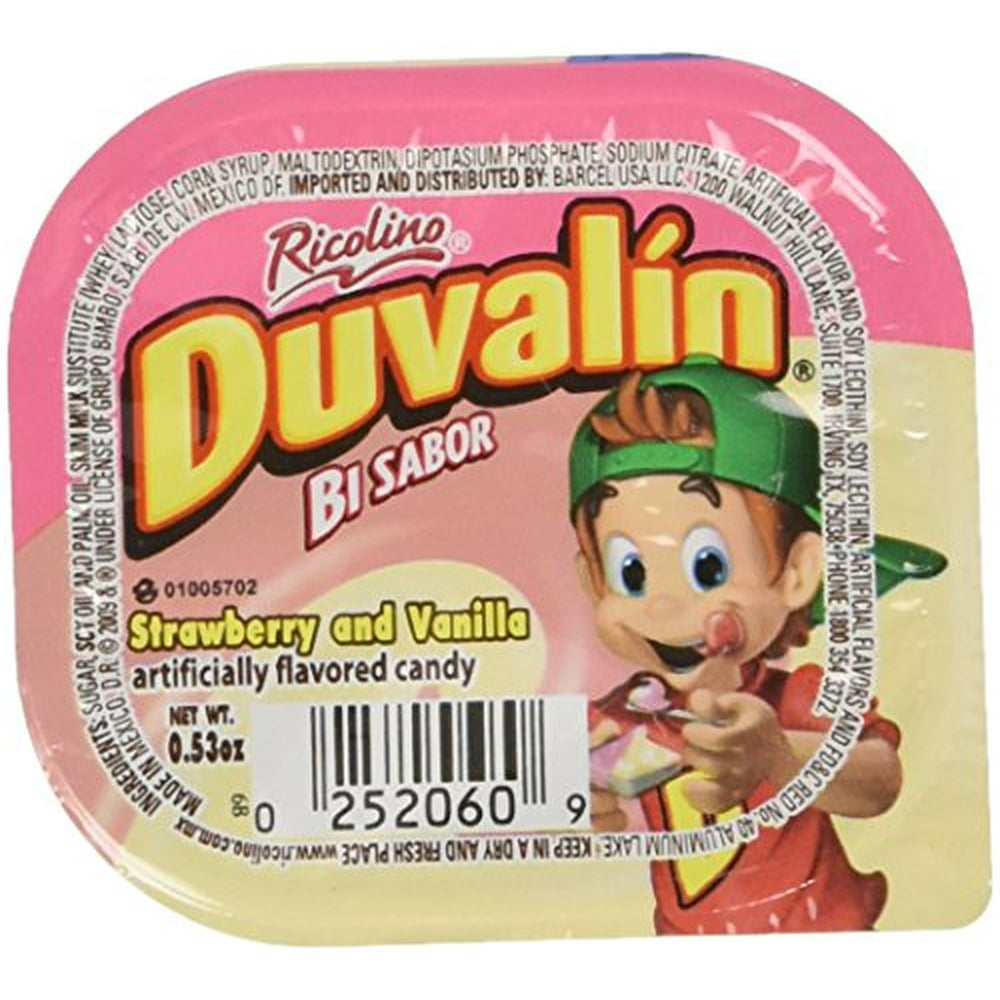 Duvalin Chocolate Y Vainilla Duvalin Strawberry Vanilla Candy Creams, 18 pieces - Walmart.com