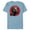 Ocean Blue, variant on Marvel Ant-Man and the Wasp: Quantumania Scott Lang Helmet - Short Sleeve Blended T-Shirt for Adults - Customized-Dark Heather