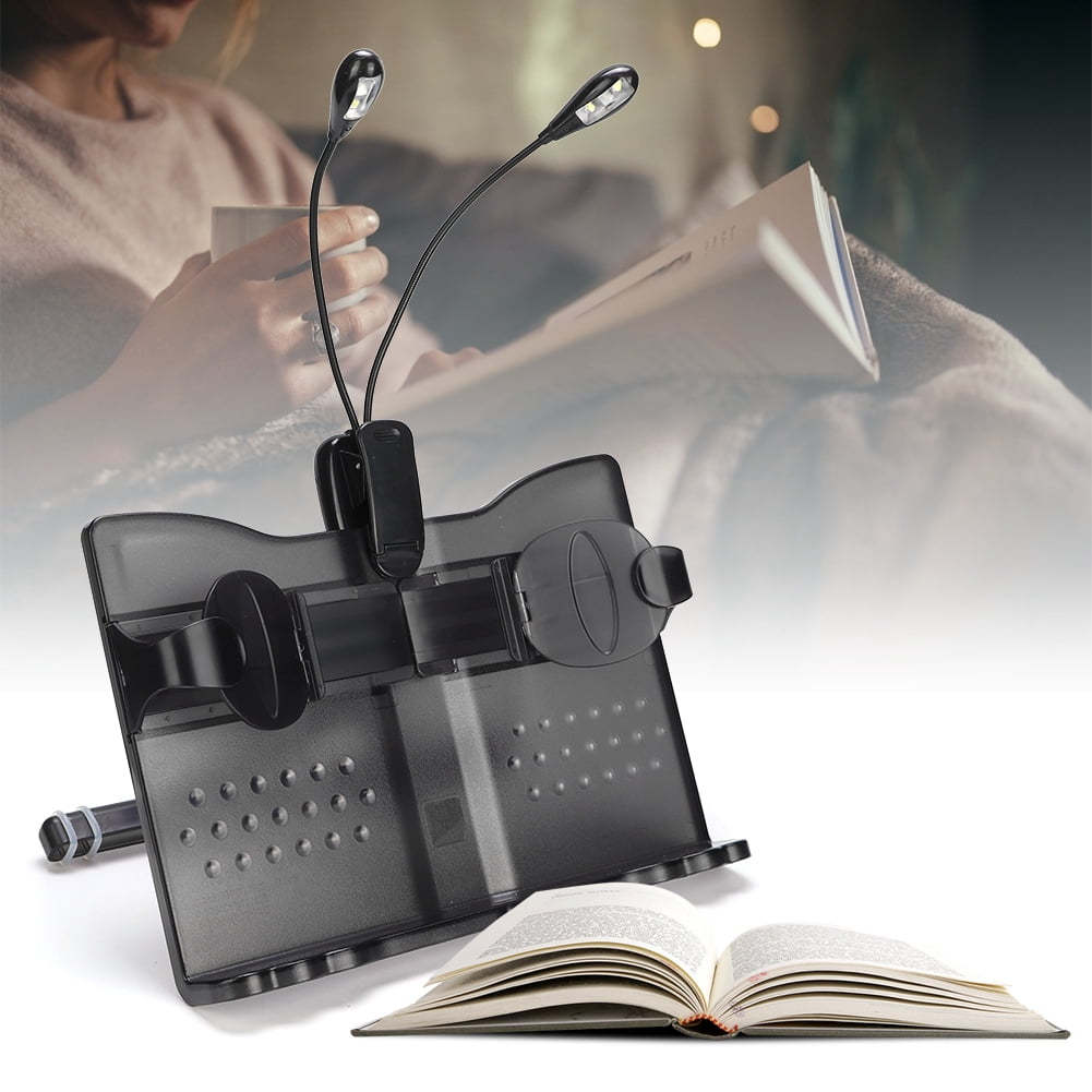 Book Reading Stand With Light Amazon Com Music Stand Light Clip On