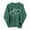 Green, variant on Loose Sweatshirt Women No Hood Round Neck Valentine's Day Print Long Sleeve Blouse Casual Spring Fall Top Pink