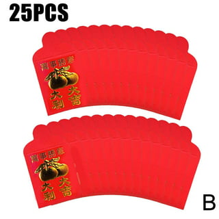 ABOOFAN Chinese Red Envelopes 60Pcs Chinese Rabbit Year Red Envelope Lucky  Money Packets Hong Bao En…See more ABOOFAN Chinese Red Envelopes 60Pcs