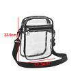thumbnail image 2 of Clear Messenger Bag for Work & Business Travel for Men & Women, 2 of 5