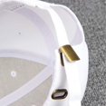 thumbnail image 3 of ORUYROP Men Women Plain Cotton Structured Baseball Cap Adjustable Strapback 6 Panel Hat, 3 of 3