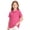 #A15-Hot Pink, variant on Abcomgle Boys Polo Shirts Size 10-12 Short Sleeve Pique Polo Shirts Button Closure Solid Color School Uniform Breathable Collared Golf Shirts for Kid