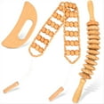 thumbnail image 1 of Herramientas de Masaje con Maderoterapia, Masajeador de Drenaje Linfático, Kit de Maderoterapia, Masajeador Gua Sha de Madera, Herramientas para Esculpir el Cuerpo., 1 of 5
