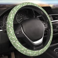 thumbnail image 4 of Uemuo Cute Crocodile Printed Car Elastic Steering Wheel Cover - Universal Car Accessory for Diverse Cars Anti-Slip, and Comfortable- 15", 4 of 8
