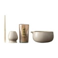 thumbnail image 1 of Siruishop Japanese Matcha Tea Set Ceramic Matcha Bowl,Matcha Tea Ceremony Set,Traditional Bamboo Matcha Whisk for Japanese Tea Utensils A, 1 of 8