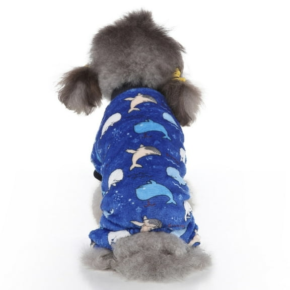 Pet Dog Clothes Soft Comfortable Pajamas For Small Medium Dogs, Puppy Autumn & Winter Costume