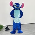 thumbnail image 5 of Disfraz de mascota azul de Lilo y Stitch, personaje de dibujos animados de Disney, disfraz publicitario, disfraz de animal para fiesta de carnaval, trajes de cosplay, 5 of 5