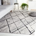 thumbnail image 2 of SAFAVIEH Odyssey Dylan Trellis Area Rug, Grey/Black, 5'3" x 7'6", 2 of 8