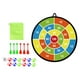 thumbnail image 2 of Juego de tablero de dardos plegable para de 29 "de doble cara, tema animal con 12 bolas adhesivas, 6 dardos y bolsa de almacenamiento , animales Animales del bosque, 2 of 7