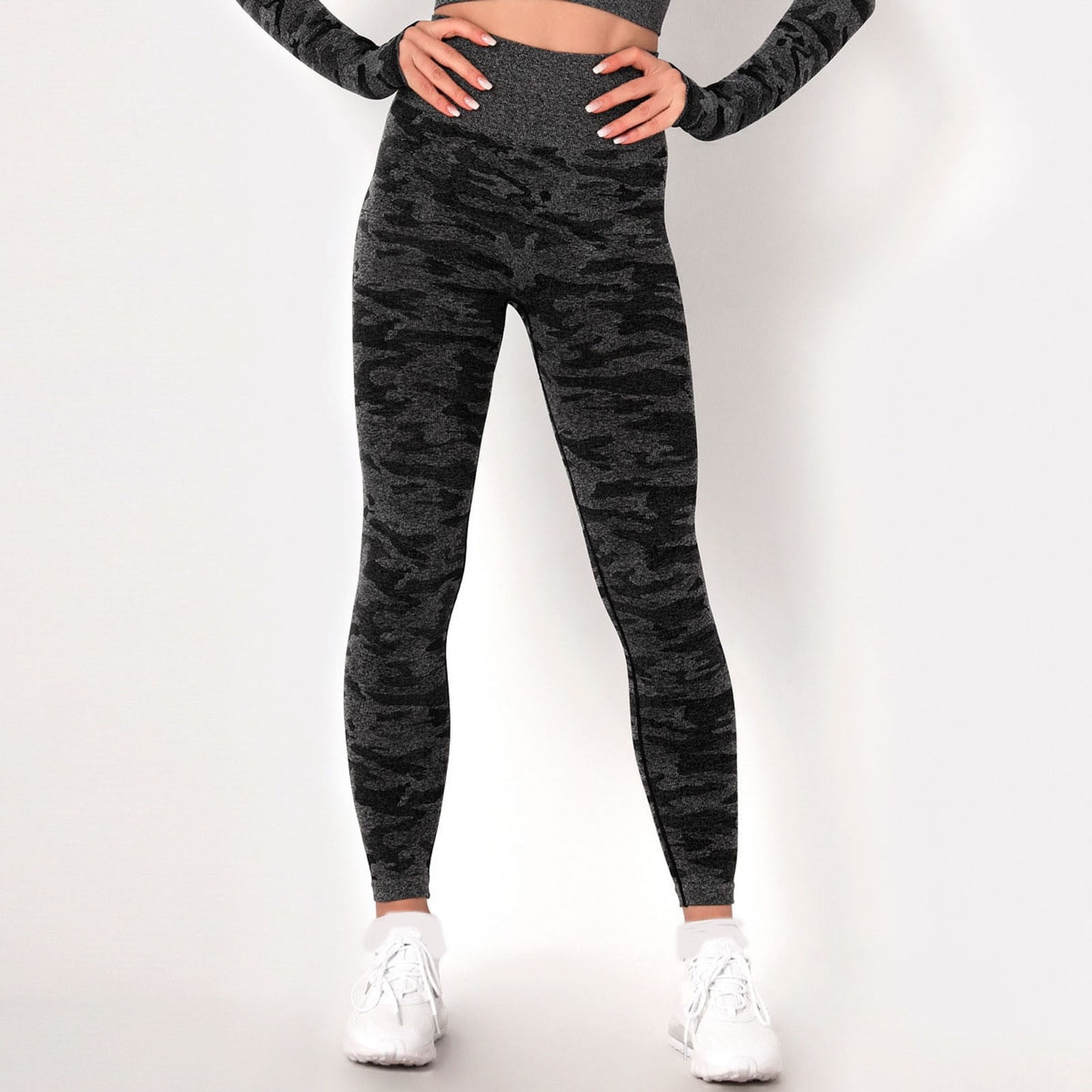 High waisted camo jeggings sale