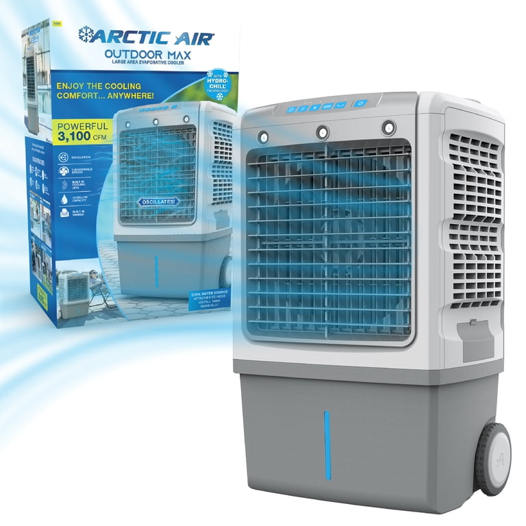 Arctic Air, Turbo Chill XL Evaporative Cooler, Large Area, Water