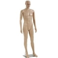 thumbnail image 1 of FDW Male Mannequin, 73 in, Adjustable Full Body with Metal Base, Realistic Display, 1 of 7
