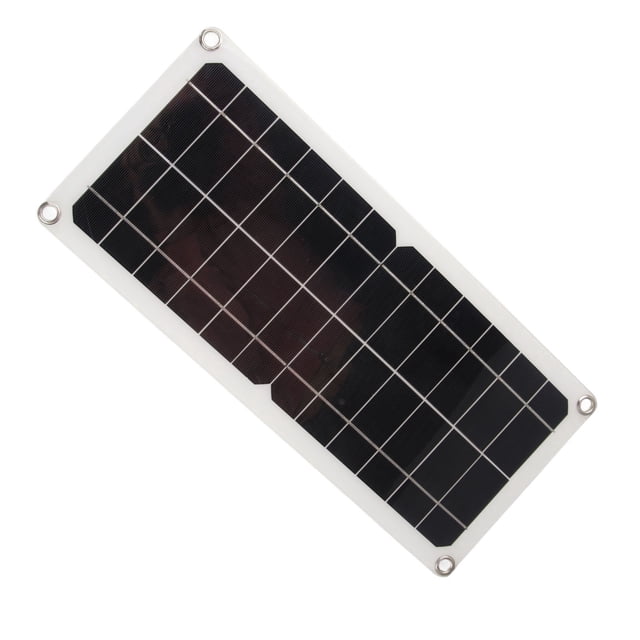 Panel Solar Monocristalino, Tablero de Cargadores Solares Alternativos de Alternativos Impermebles y Ligeros para Barcos de Automóviles en Casa, etc.