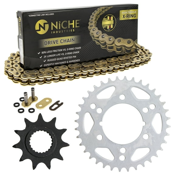 Niche Sprocket Chain Set for Polaris Trail Blazer 250 11/36T 520 X-Ring ATV MK1004947