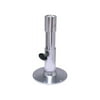 Garelick EEz-in Adjustable-Height Standard Friction Lock 2.875" Seat Base, Ribbed Stanchion, Satin Anodized Finish